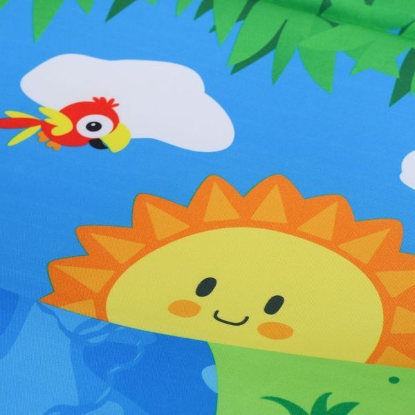 Развивающий коврик Shantou 2в1 с дугами зеленый 103х60х43 см I1368628