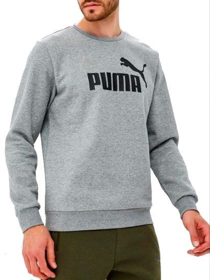 Джемпер Puma Essentials Fleece Crew Sweat 85174703 р. S серый