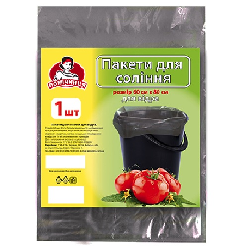 Помічниця Пакеты для соления 60х80 см 1 шт. упаковочный