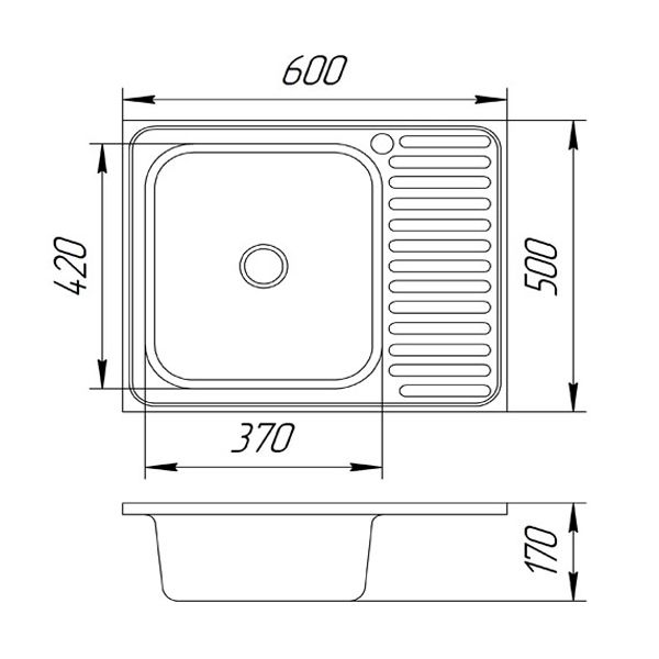 Мойка для кухни Family z5636R D 