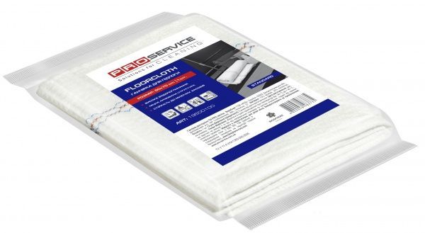 Ганчірка для підлоги PROservice біла 50х70 см 1 шт./уп. білий