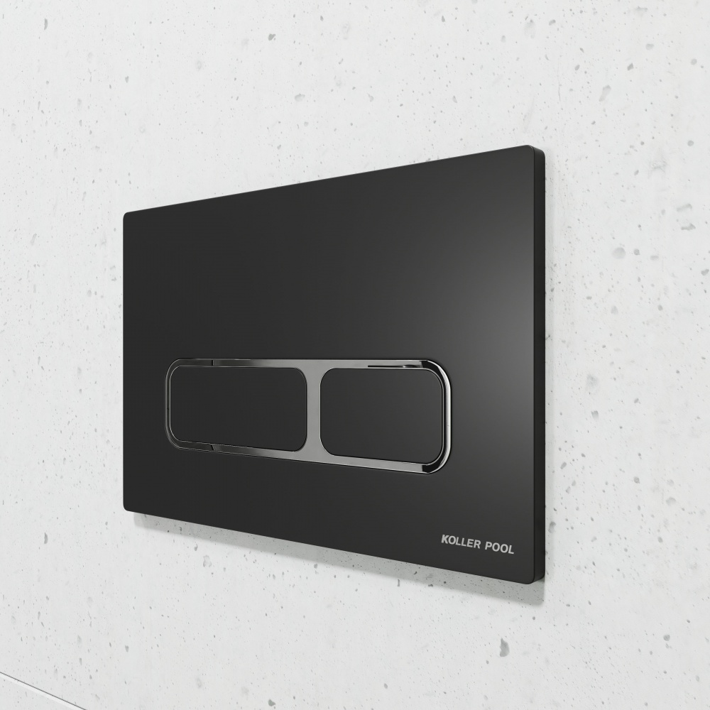 Кнопка змиву Koller Pool STYLE PRO Edge, чорний