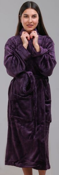 Халат женский La Nuit Классик р. XL фиолетовый 