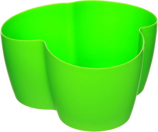 Горщик пластиковий Алеана Кактусник на 3 рослини фігурний 1,1л світло-зелений (113053) 