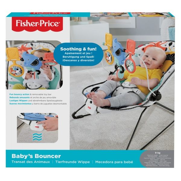 Масажне крісло Fisher Price Веселі друзі малюка GNR00