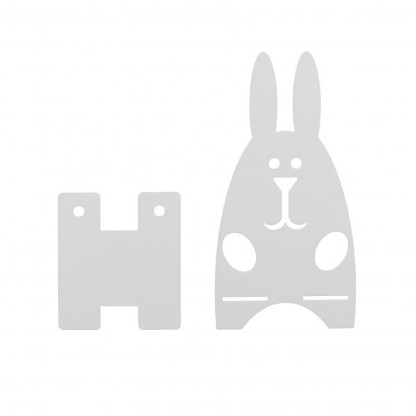 Подставка для телефона Зайчик Steelgroup арт.SG-203 белый