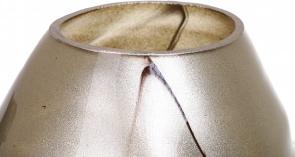 Ваза Antonio Tammaro Crash 33 см шампань 