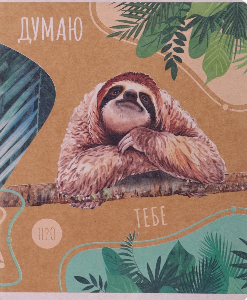 Тетрадь школьная Айвори серия 1 48 листов в клеточку Поділля