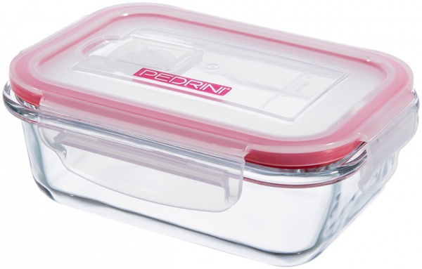 Контейнер харчовий прямокутний 320 мл 15x11x5,3 см 04GD224 Pedrini