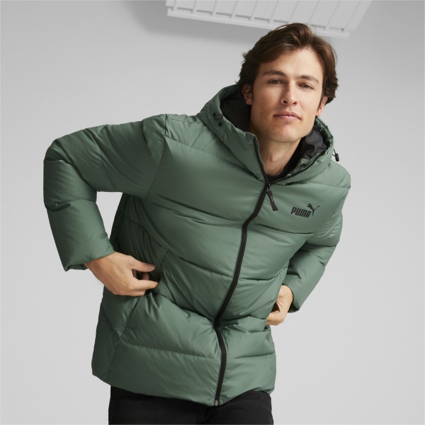 Пуховик Puma HOODED DOWN PUFFER 84998725 р.S зелений