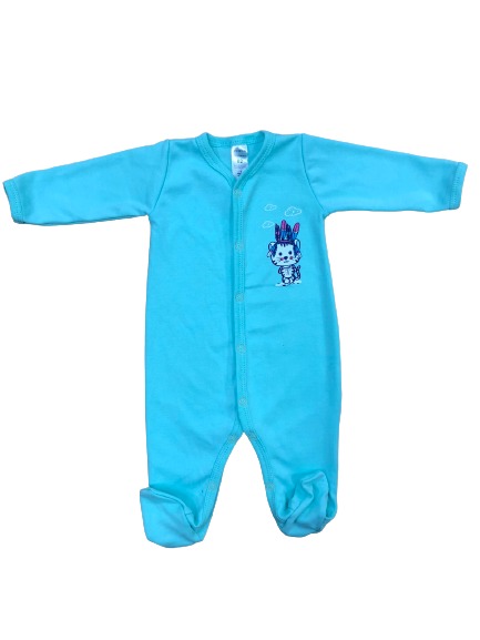 Комбінезон унісекс Bambinelli р.62 бірюзовий Кмб300-5 