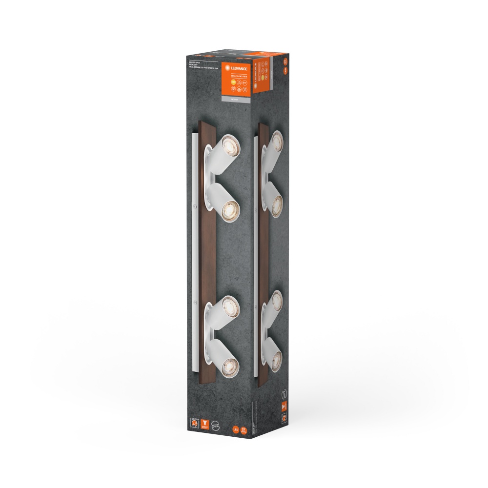 Спот Ledvance Mercury 4x3,4 Вт GU10 белый