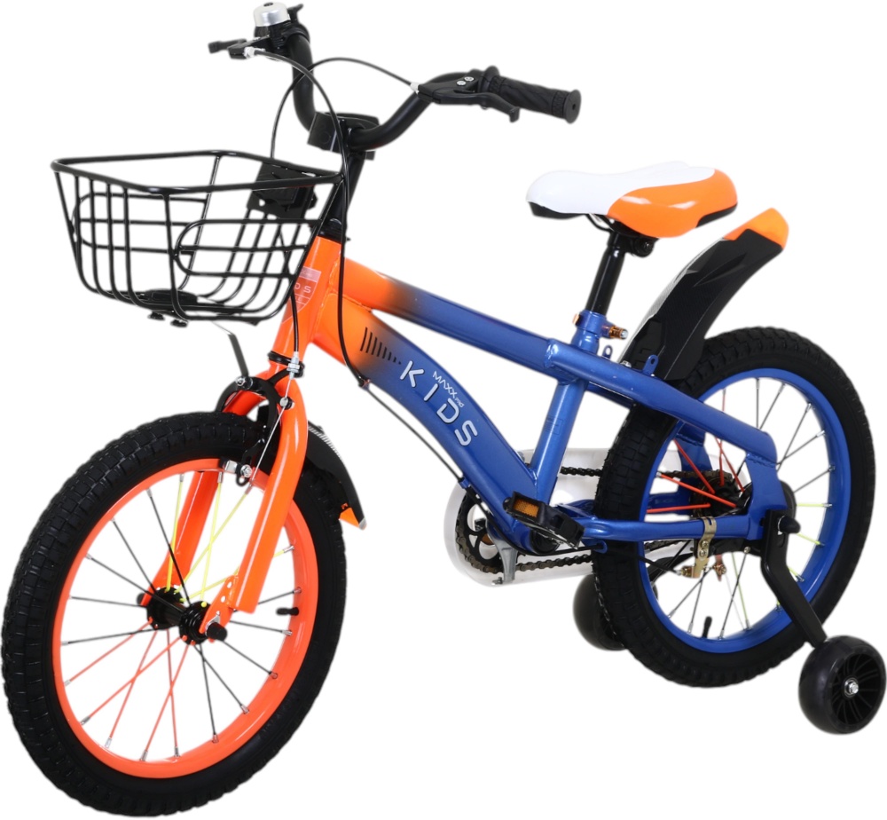 Велосипед детский MaxxPro kids 16' KQ-23 голубой с красным