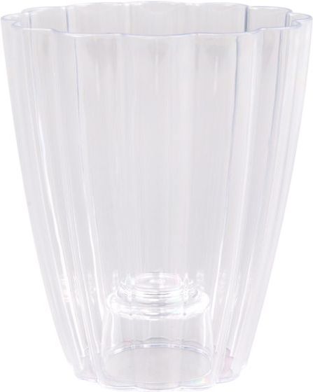 Кашпо для орхидей Оранжерея «Ромашка» фигурный 1,5л прозрачный 