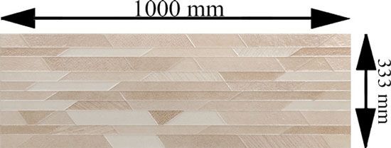 Плитка STN CERAMICA Ельбрус TN Бейге 33,3х100 