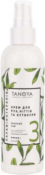 Крем для рук и ногтей Парафинотерапия TANOYA Зеленый чай 200 мл