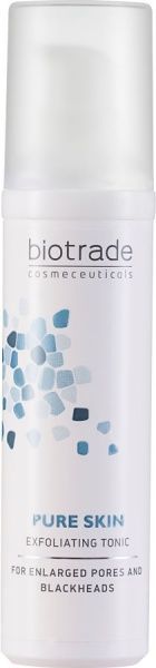 Тоник для лица Biotrade PURE SKIN Отшелушивающий с комбинацией азелаиновой, гликоловой и салициловой кислот Пилинг эффект 60 мл