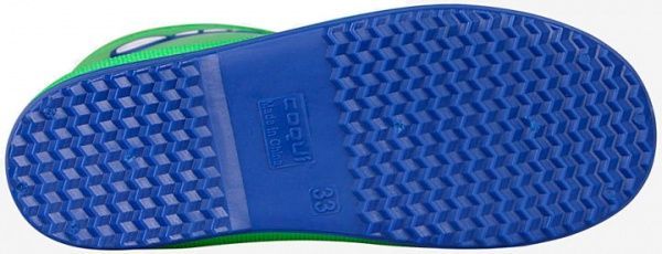 Сапоги Coqui 8509 Lime/Roya 8509 Lime/Roya р. 30 зелено-синий