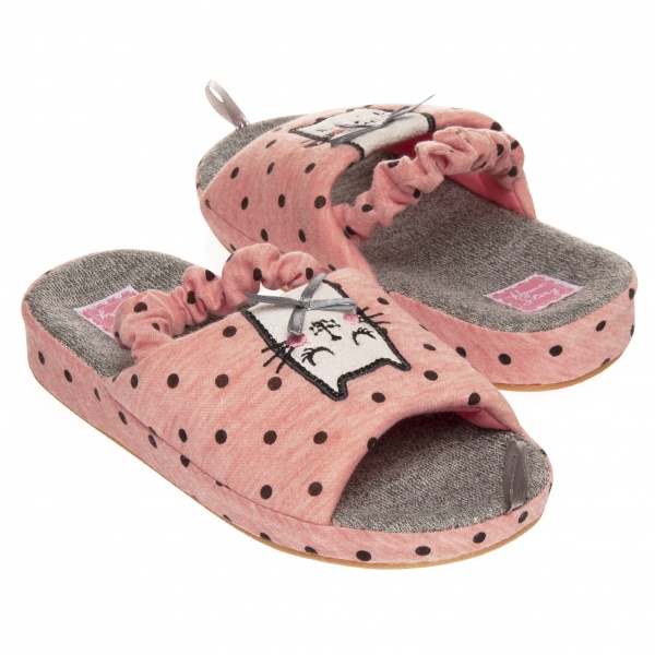 Капці дитячі для дівчинки Home Story р.27 персиковий 210851-17 