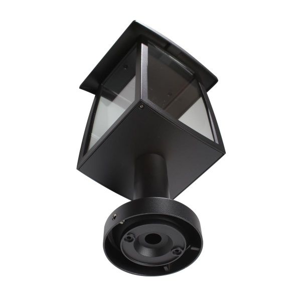 Светильник парковый Lutec E27 40 Вт IP44 черный KELSEY 7273604012 