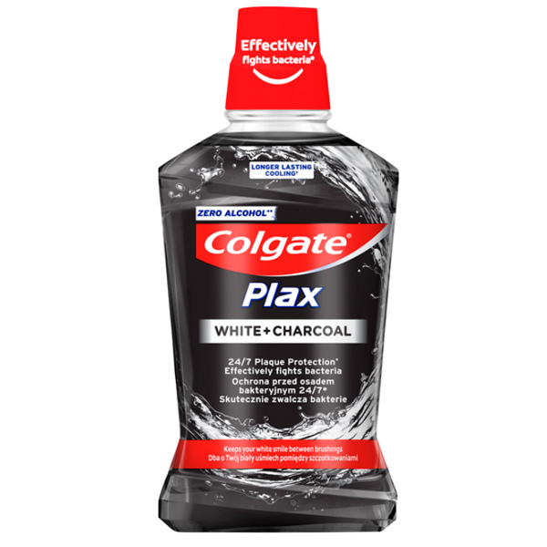 Ополаскиватель для полости рта Colgate Plax Отбеливание с Древесным углем 500 мл