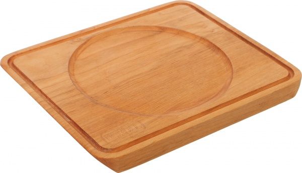 Сковорода чавунна з дощечкою 18x2,5 см 559-011 Brizoll