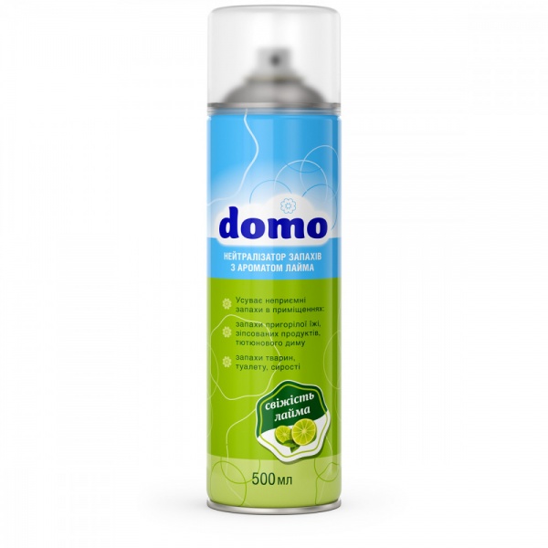 Нейтрализатор запаха Domo с ароматом лайма 500 мл