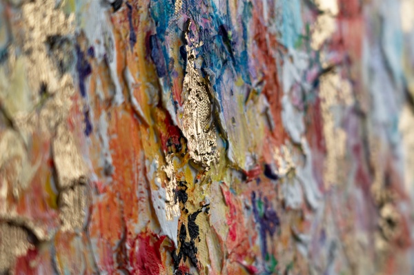 Картина Калейдоскоп цветов 50x150 см YS-Art 