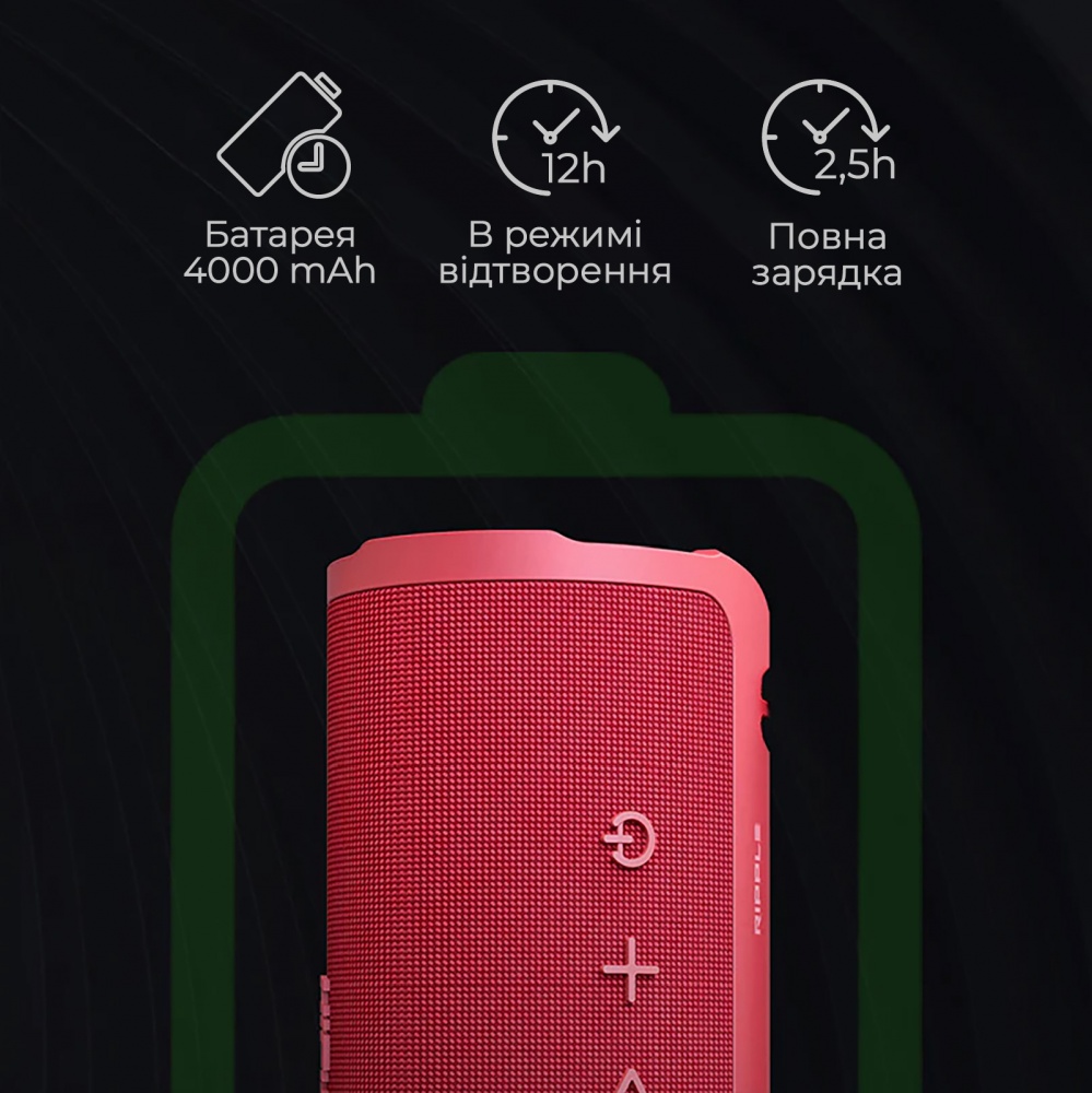 Акустична система HiFuture black (ripple.black.)