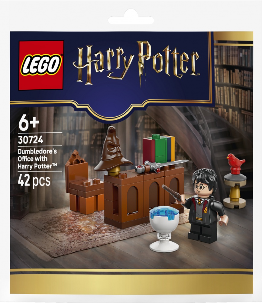 Конструктор LEGO Harry Potter Кабинет Дамблдора с Гарри Поттером 30724