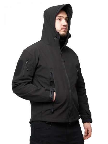 Куртка ESDY тактическая Softshell Shark Skin 01 р. XL Black