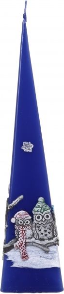 Свеча пирамида Совы 33 см