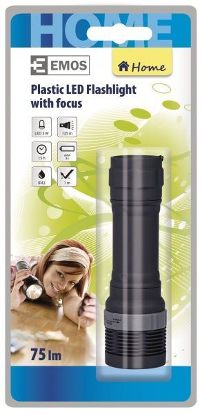 Фонарь Emos P4702 черный серый
