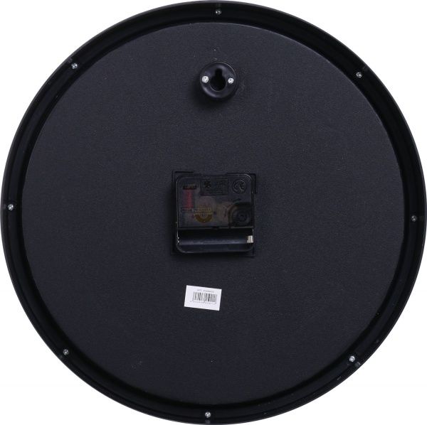 Часы настенные Instant 30 см черные с золотыми цифрами Ningbo Royal Clock