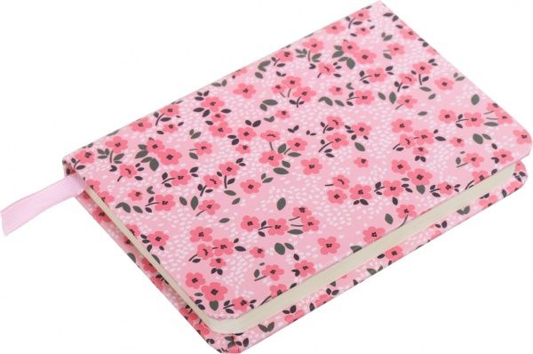 Блокнот Перші квіти 10,5x7,5 см рожевий