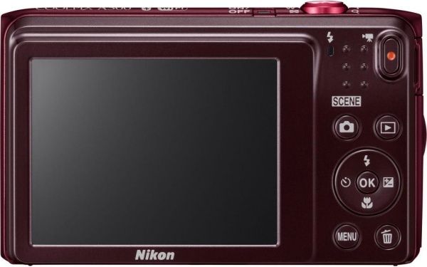 Фотоаппарат Nikon Coolpix A300 red  