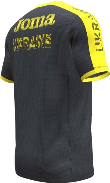 Футболка форми збірної України 2021 Joma FED. FUTBOL UCRANIA SHORT SLEEVE T-SHIRT AT102362B159 р. L сірий