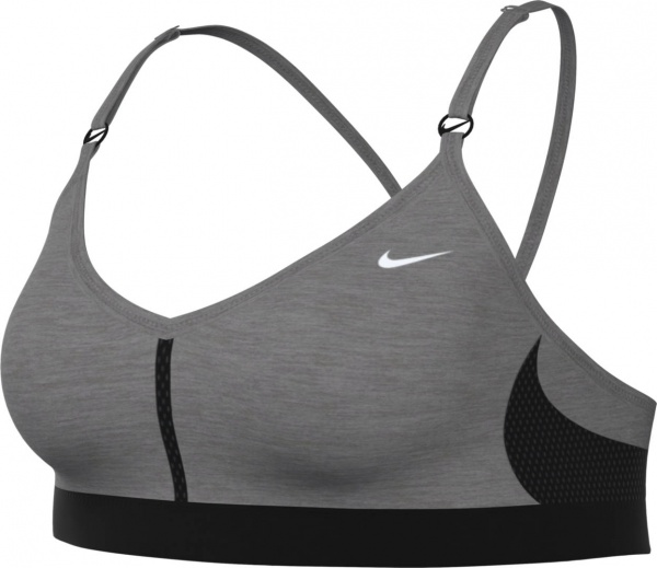 Бра Nike W NK DF INDY V-NECK BRA CZ4456-084 р.M сірий