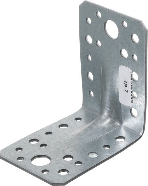 Уголок металлический наличие ребер жесткости 90x90x65мм 2,5мм 