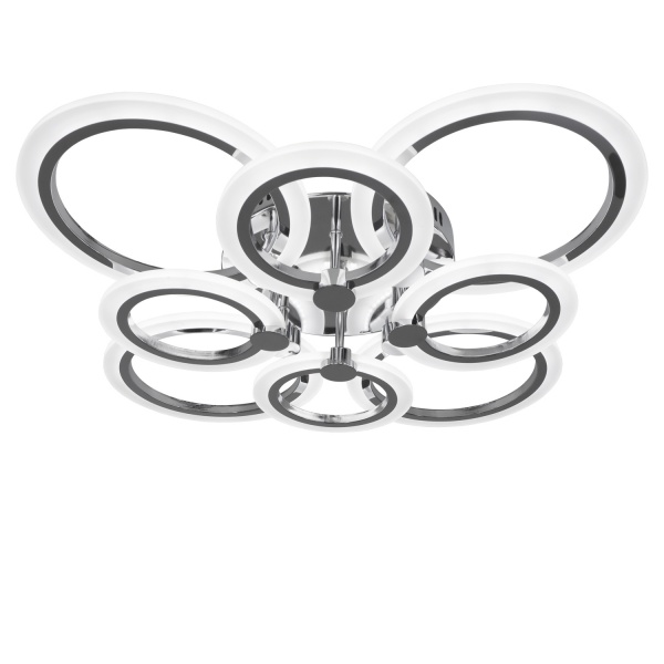 Люстра светодиодная Victoria Lighting с пультом д/у 84 Вт хром Fanny/PL6 