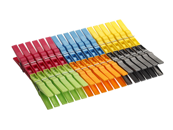 Прищіпки пластик Екстра (80 мм) 36 шт. MTM