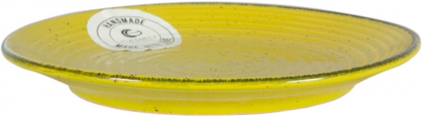 Тарелка десертная Spiral 20 см цитрон (D3070S/G140) Cesiro