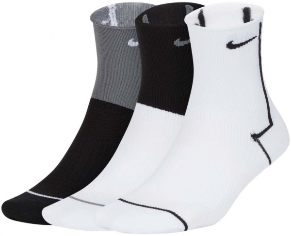 Шкарпетки Nike EVERYDAY PLUS LIGHTWEIGHT CK6021-904 р.L різнокольоровий