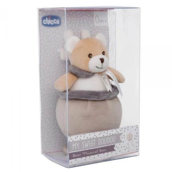 Игрушка музыкальная Chicco Медвежонок Doudou 09618.00