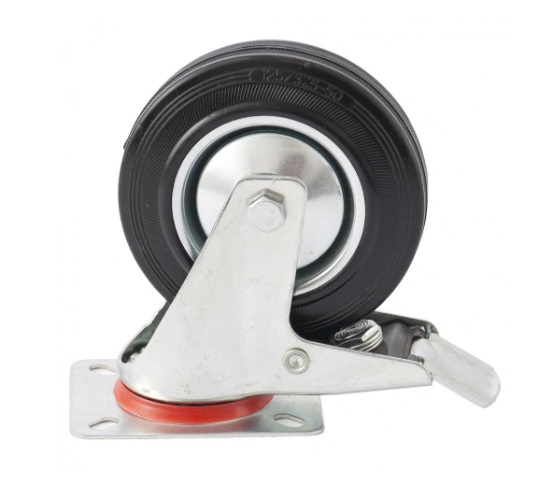 Колесо поворотное черное d125 мм MTX