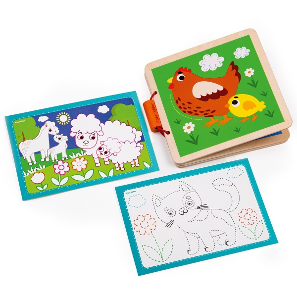 Розвиваюча іграшка Roter Kafer книга Мама та дитя RW3037