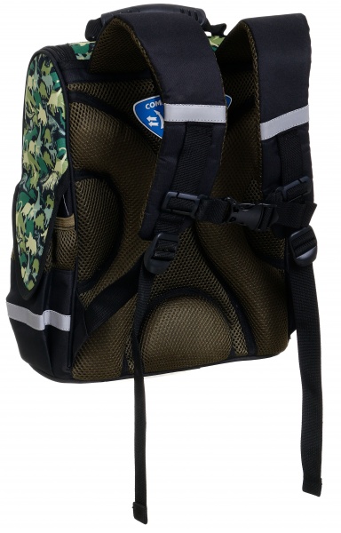 Ранець шкільний Nota Bene короб ортопедичний Dino динозавр хакі