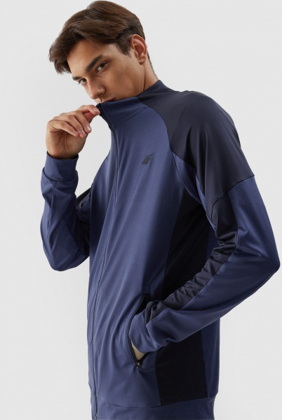 Джемпер 4F SWEATSHIRT FNK M210 4FAW23TFSWM210-32S р.2XL синий