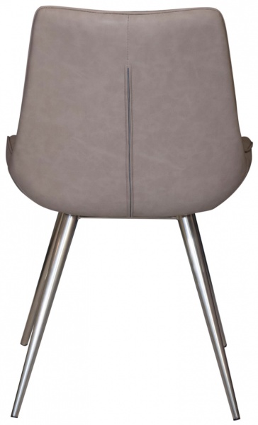 Стул Моріс DC-1830 530х590х850 мм бежевый / хром