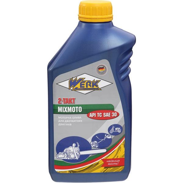Моторне мастило Werk 2-Takt Mixmoto API TC 1 л